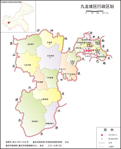 九龍坡區(qū)地圖