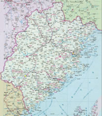 福建地圖