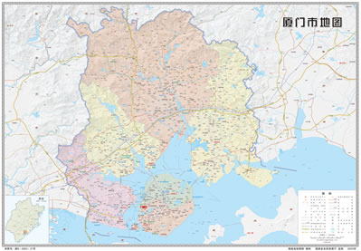 廈門市地圖