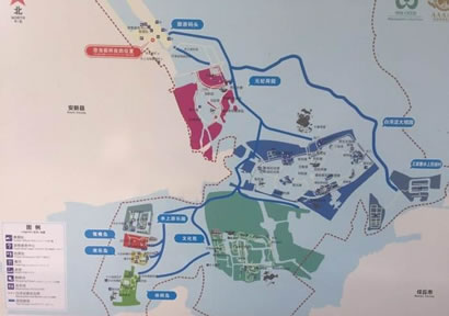 白洋淀景區(qū)導(dǎo)游圖