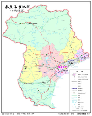 秦皇島市地圖