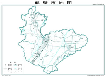 鶴壁市地圖