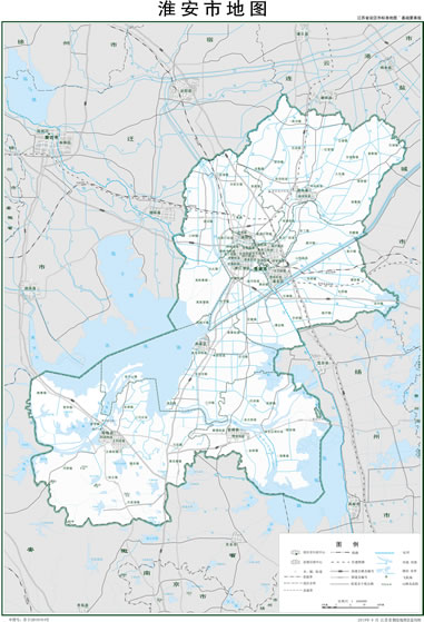 淮安市地圖