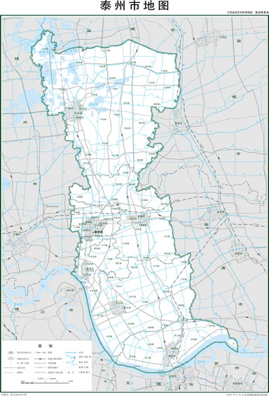 泰州市地圖
