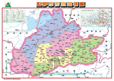 拉薩市地圖